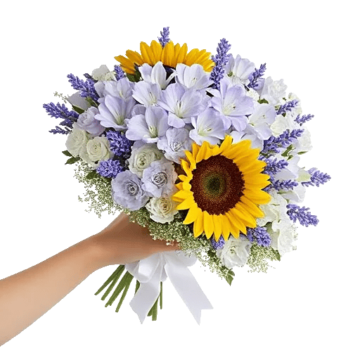 Golden Sunflower Bouquet