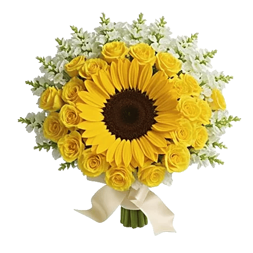 Amber Sunflower Glow