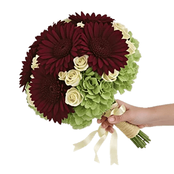 Crimson Blossom Harmony