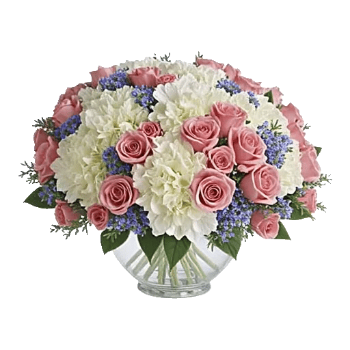 Blush Romantic Centerpiece