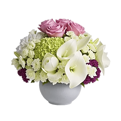 Blush Romantic Centerpiece