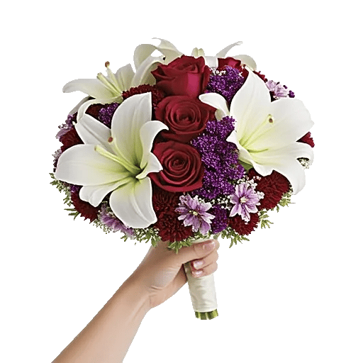 Graceful Lily Display