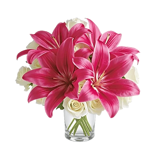 Graceful Lily Display