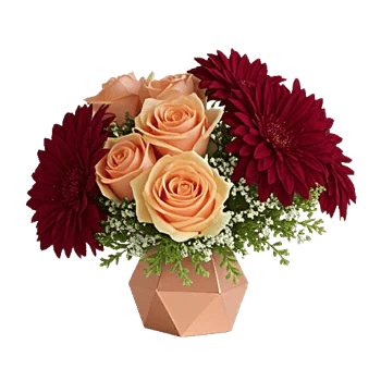 Crimson Blossom Harmony