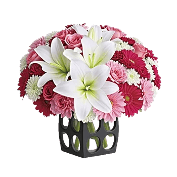 Graceful Lily Display