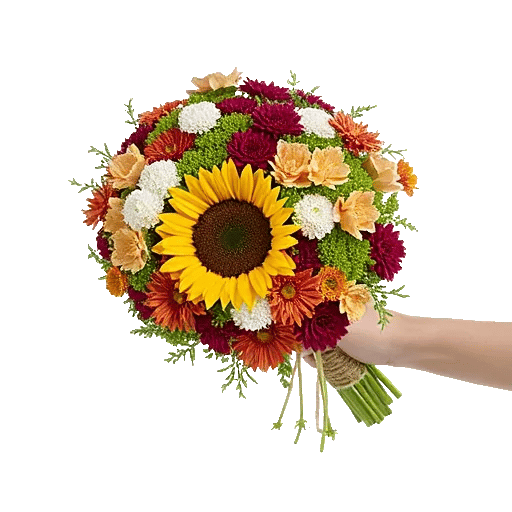 Golden Sunflower Bouquet