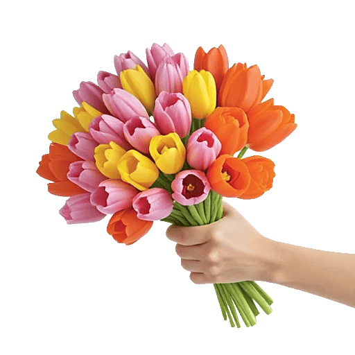 Velvet Tulip Display