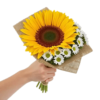 Golden Sunflower Bouquet