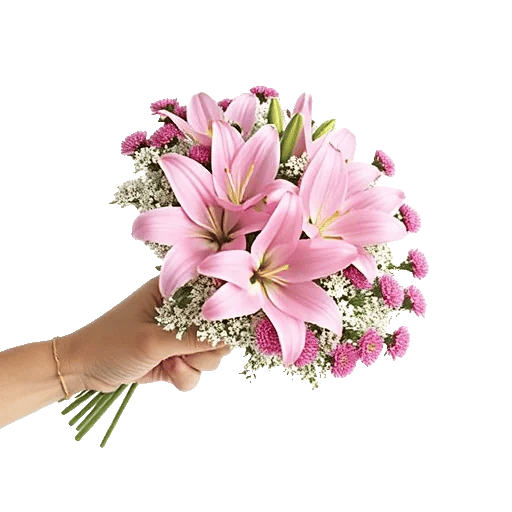 Graceful Lily Display