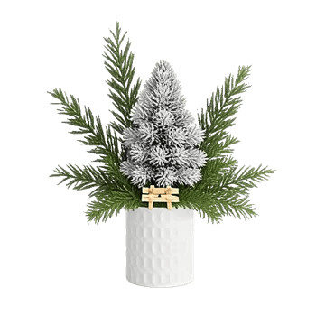 Minimalist White Orchids