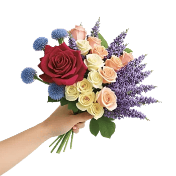 Crimson Blossom Harmony