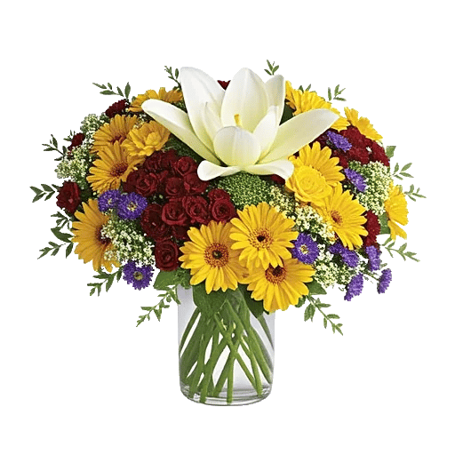 Graceful Lily Display