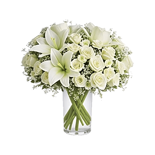 Graceful Lily Display