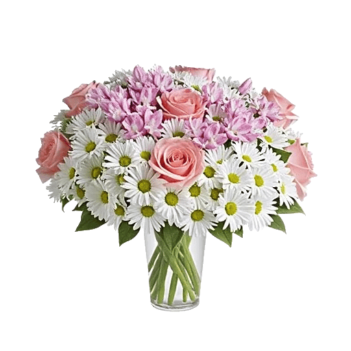 Blush Romantic Centerpiece