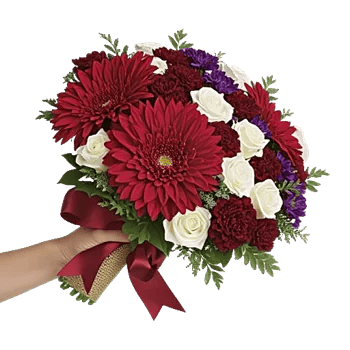 Crimson Blossom Harmony