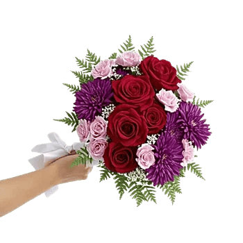 Crimson Blossom Harmony