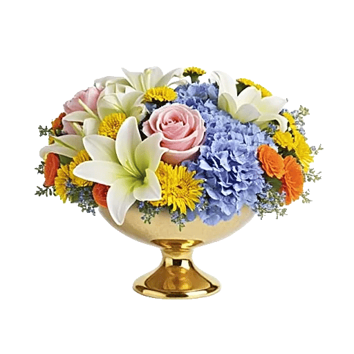 Blush Romantic Centerpiece