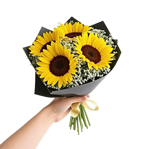 Golden Sunflower Bouquet