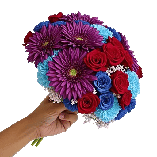 Crimson Blossom Harmony