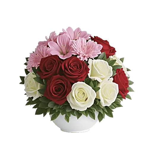 Blush Romantic Centerpiece