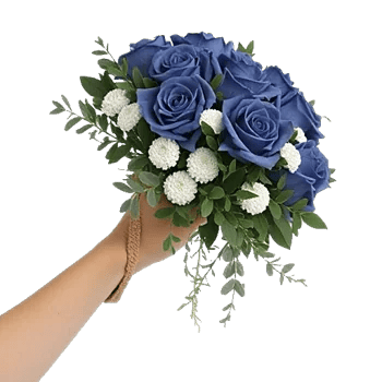 Elegant Blue Roses