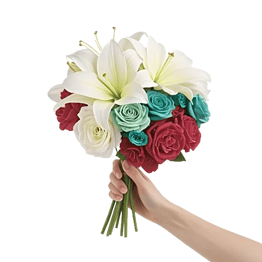 Graceful Lily Display