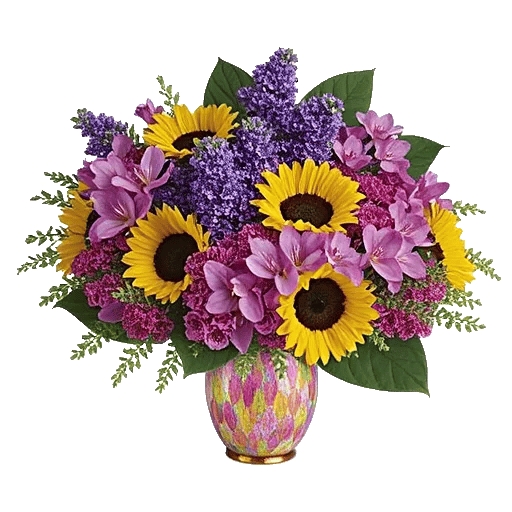 Radiant Bloom Cascade