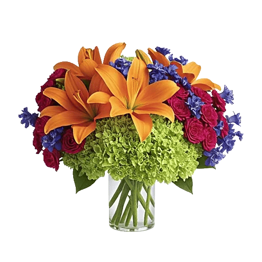 Graceful Lily Display