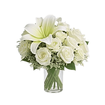 Graceful Lily Display