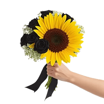 Golden Sunflower Bouquet