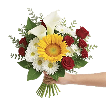 Golden Sunflower Bouquet