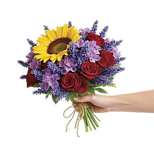 Golden Sunflower Bouquet