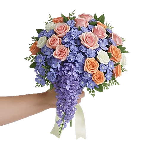 Delicate Petal Cascade