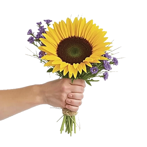 Golden Sunflower Bouquet