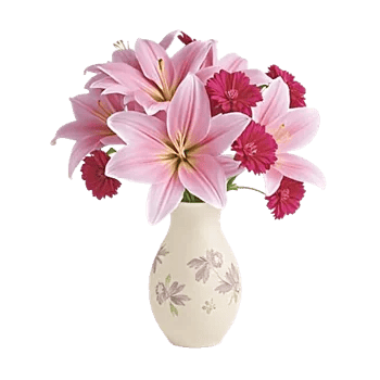 Graceful Lily Display