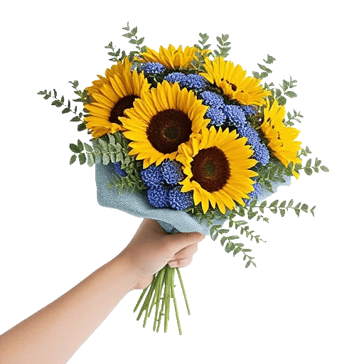 Tropical Sunflower Burst