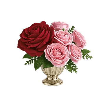 Blush Romantic Centerpiece