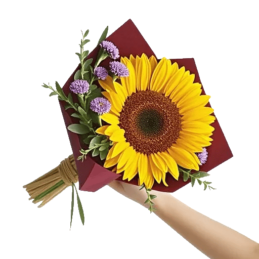 Amber Sunflower Glow