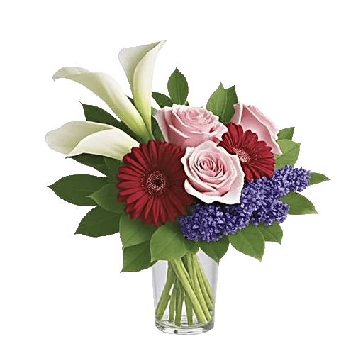 Graceful Lily Display