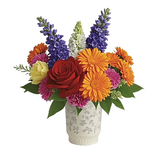 Crimson Blossom Harmony