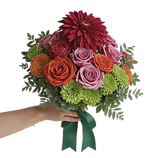 Crimson Blossom Harmony