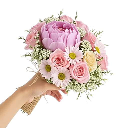 Blushing Peony Charm