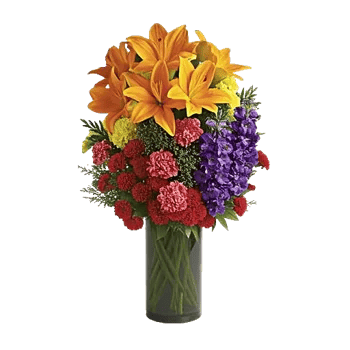 Graceful Lily Display