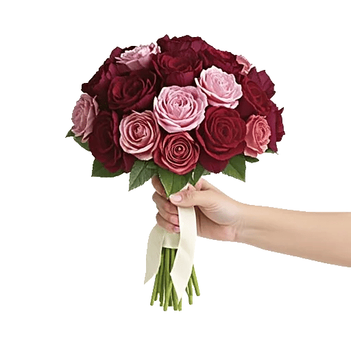 Crimson Blossom Harmony