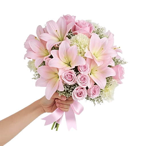 Graceful Lily Display