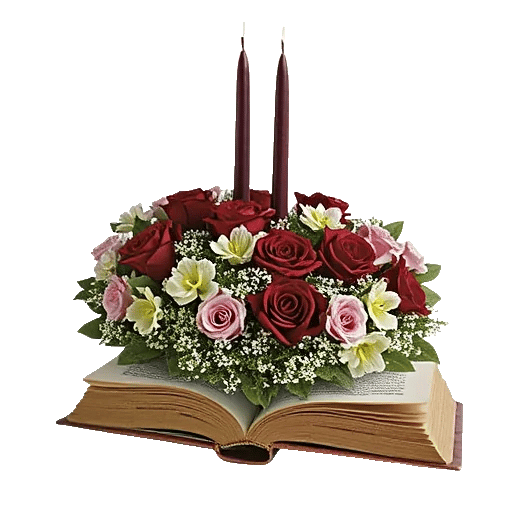 Blush Romantic Centerpiece