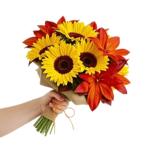 Amber Sunflower Glow