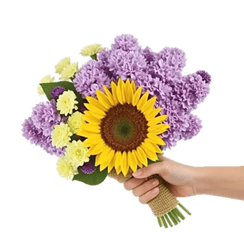 Golden Sunflower Bouquet