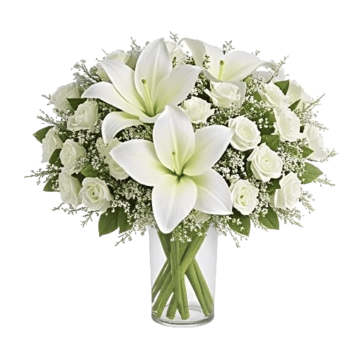 Graceful Lily Display