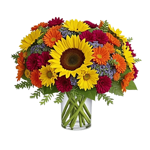 Radiant Bloom Cascade